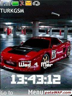honda nsx clock